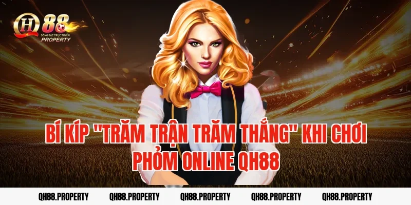 Bí kíp "trăm trận trăm thắng" khi chơi phỏm online qh88