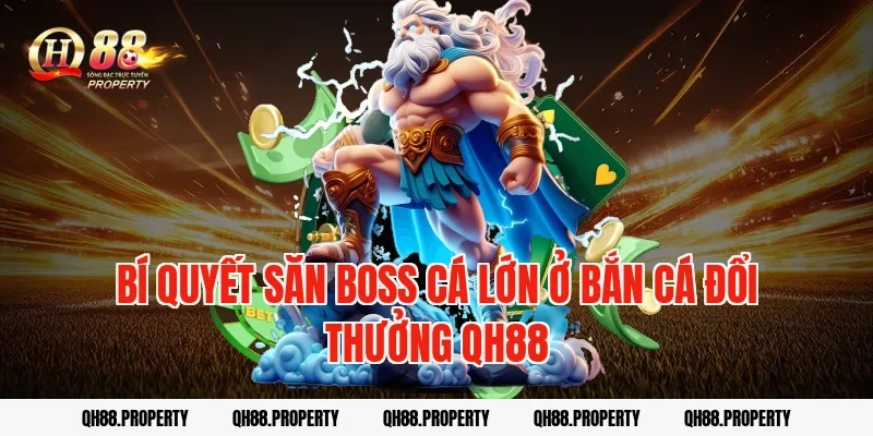 Bí quyết săn boss cá lớn ở bắn cá đổi thưởng qh88