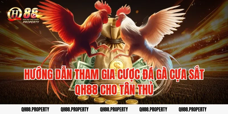 Hướng dẫn tham gia cược đá gà cựa sắt qh88 cho tân thủ