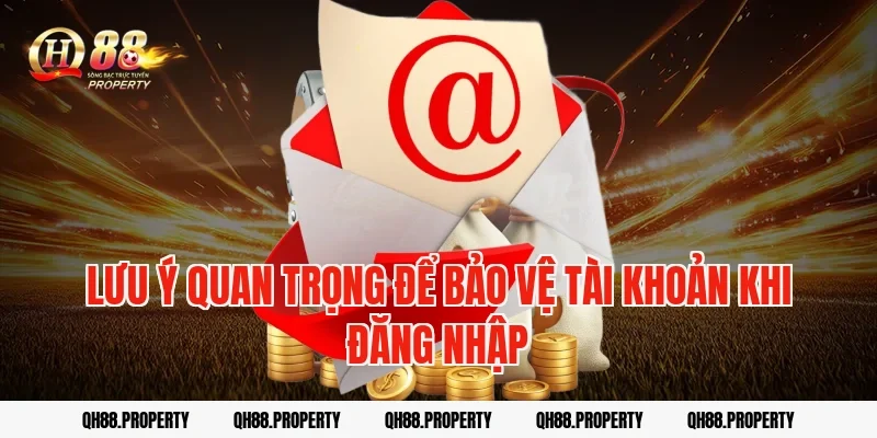 Lưu ý quan trọng để bảo vệ tài khoản khi đăng nhập