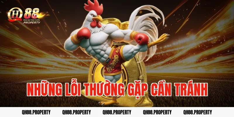Những lỗi thường gặp cần tránh