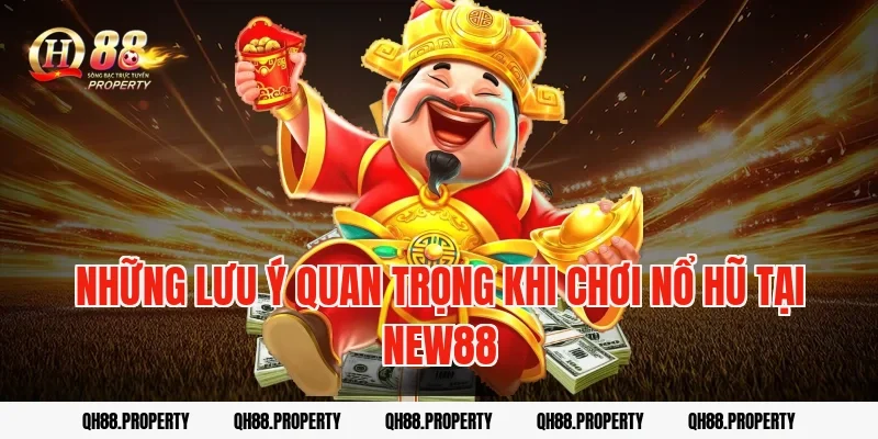 Những lưu ý quan trọng khi chơi nổ hũ tại New88