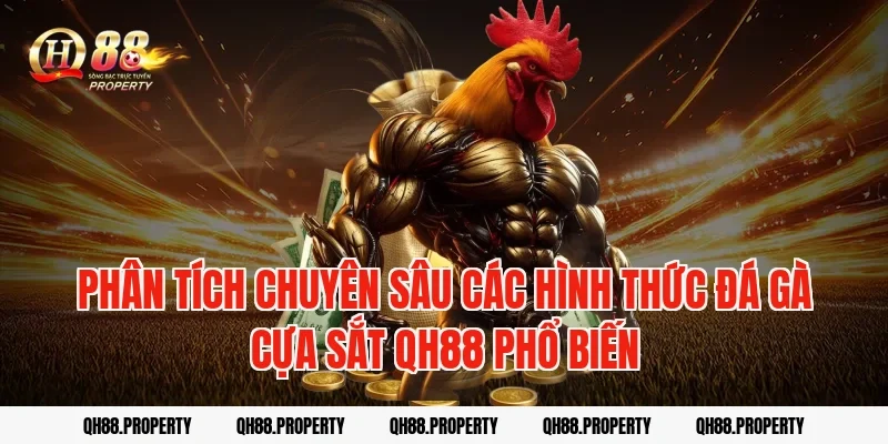 Phân tích chuyên sâu các hình thức đá gà cựa sắt qh88 phổ biến