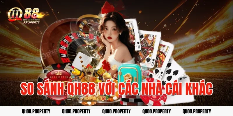 So sánh QH88 với các nhà cái khác