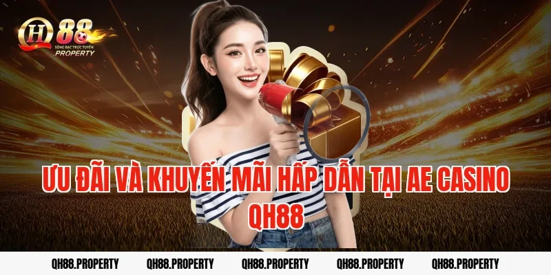 Ưu đãi và khuyến mãi hấp dẫn tại AE Casino QH88